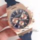 Perfect Replica Audemars Piguet Royal Oak 41 Rose Gold Chronograph Watches (10)_th.jpg